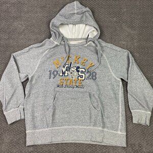 Walt Disney World Hoodie Adult Large Gray Mickey Mouse Mickey State Disney Parks